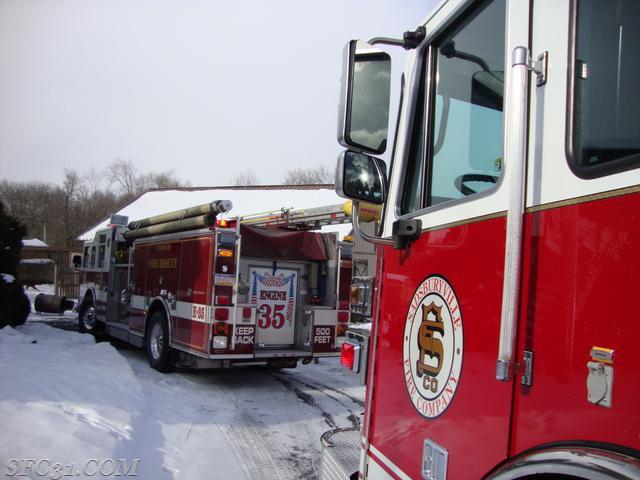 Barn Fire - West Caln - 2/13/16
