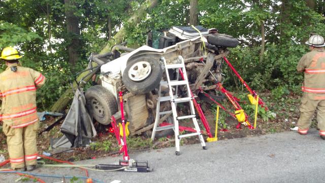 Heavy Entrapment - Beacon Light Road - West Caln Twp. - May 2012