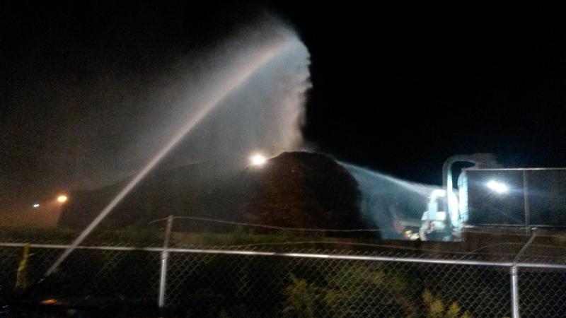 Scrap Yard Fire - S. Coatesville - 09/13/14