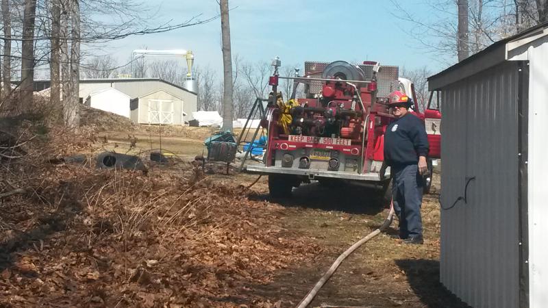 04/02/15 - Brush Fire - Engletown Rd.
