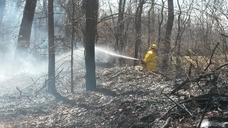 04/02/15 - Brush Fire - Engletown Rd.
