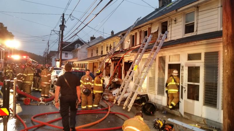 Aug 2015 - Parkesburg Boro - House Fire
