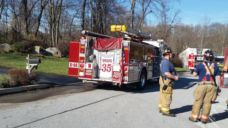 House Fire - Elmwood Lane - Caln Twp.
