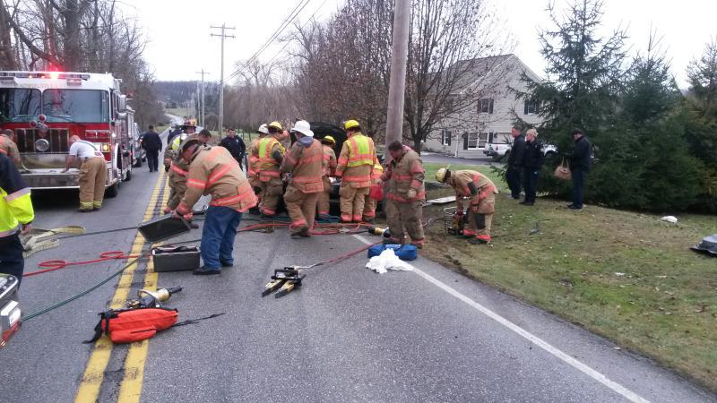 Entrapment Accident - Rt. 340 West Caln - 12/14/14
