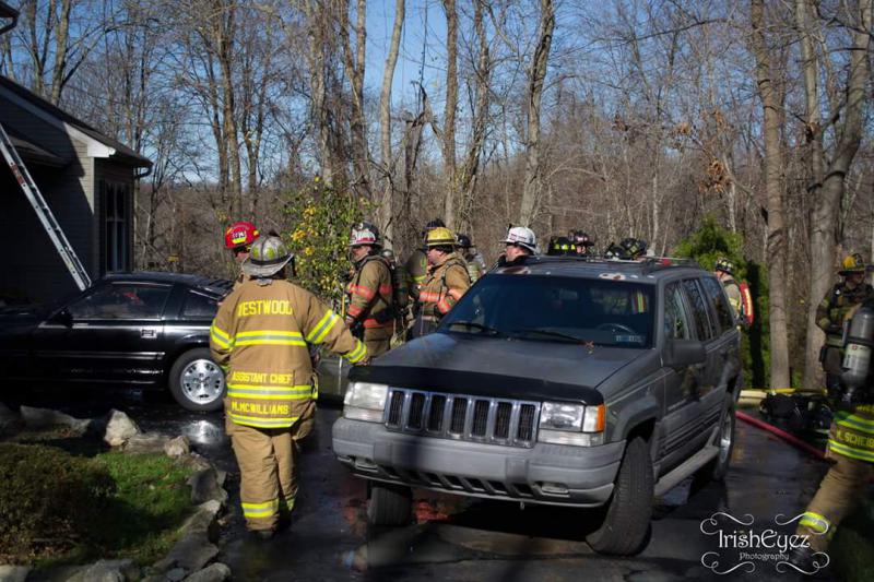 House Fire - Elmwood Lane - Caln Twp.
