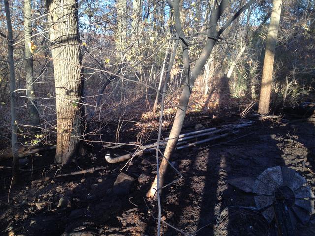 Brush Fire - 3401 Box - Martins Corner Rd. - 11/14/13